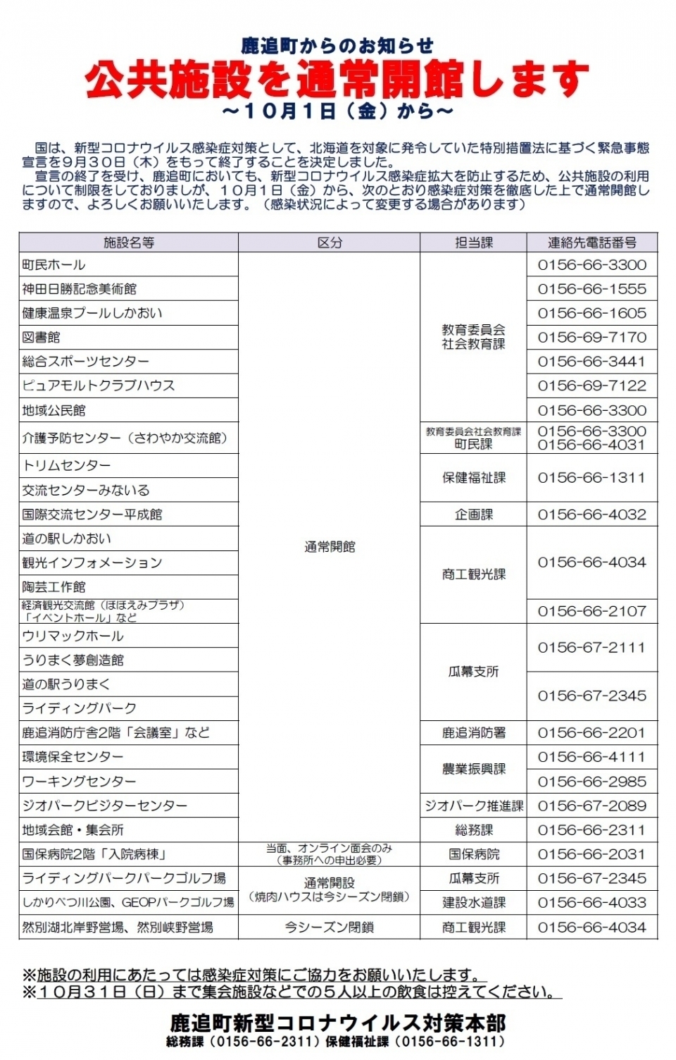 施設情報